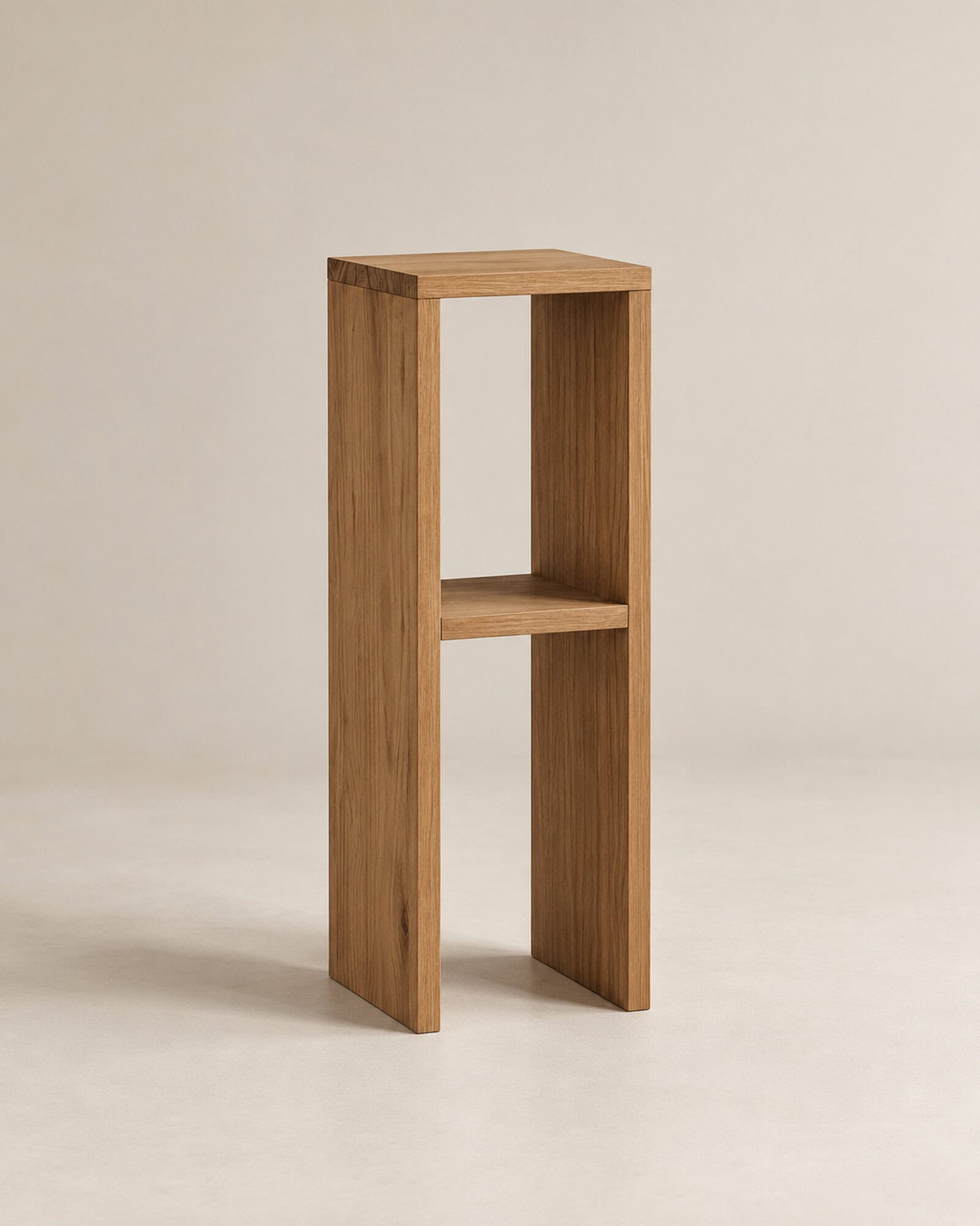 Schmaler Nachttisch Holz – Bild 6
