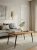 NORDIC SVARTKAFFE – Couchtisch Eiche Massiv mit schwarzen Beinen (Skandi Design)