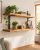 Doppeltes Loft-Wandregal aus Kiefer
