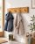 Kindergarderobe Eiche mit farbigen Haken