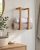 Wandhandtuchhalter aus massiver Eiche